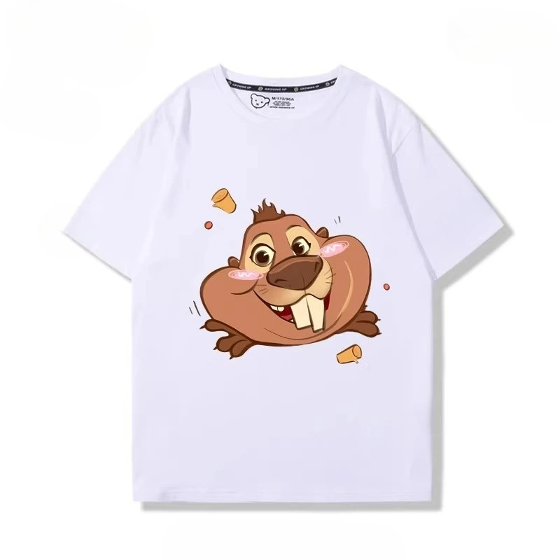 2-8Y Zootopia 2 Judy & Nick Cartoon T-shirt Breathable Soft Summer Short Sleeve for Children Boys Girls Baby Kid Clothes Top - Image 2